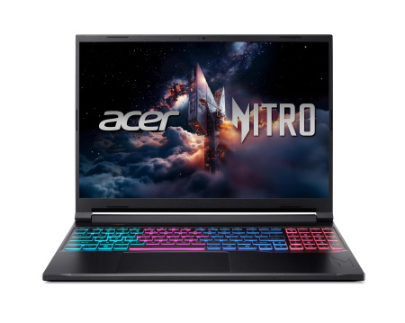 Ноутбук Acer Nitro V 16S ANV16S-41 16" WUXGA IPS, AMD R5-240, 16GB, F1TB, NVD5060-8, Lin, чорний - фото 1