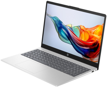 Ноутбук HP 15-fc0057ua 15.6" FHD IPS AG, AMD R5-7520U, 16GB, F1TB, UMA, DOS, сріблястий - фото 3