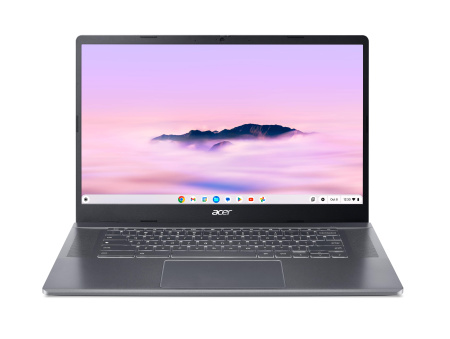 Acer Ноутбук Chromebook Plus CB515-2H 15" FHD IPS, Intel i5-1235U, 16GB, F512GB, UMA, ChromeOS, сірий - фото 1