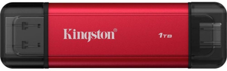 Портативний SSD Kingston 1TB USB 3.2 Gen 2 Dual USB-A R1050/W950MB/s - фото 1