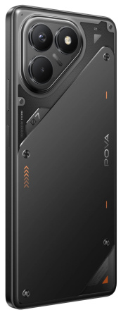 Смартфон TECNO POVA 7 Neo (LJ6) 6.78" 8/128ГБ, 2SIM, 7000мА•год, Geek Black - фото 4
