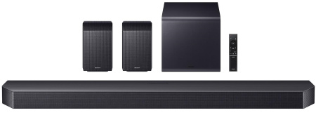 Саундбар Samsung HW-Q990F 756Вт, 11.1.4, BT, HDMI-ARC, Wi-Fi, саб, Dolby Atmos, чорний - фото 1