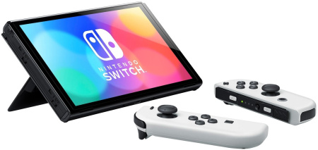 Ігрова консоль Nintendo Switch OLED (біла) - фото 6