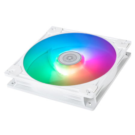 Корпусний вентилятор SilverStone Vista VS140W ARGB, 140мм, 1600rpm, 4pin PWM, 3pin +5VARGB, 30.8dBa, білий - фото 3 Корпусний вентилятор SilverStone Vista VS140W ARGB, 140мм, 1600rpm, 4pin PWM, 3pin +5VARGB, 30.8dBa, білий - фото 3