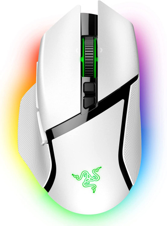 Миша Razer Basilisk V3 Pro, RGB, USB-A/WL/BT, білий - фото 1 Миша Razer Basilisk V3 Pro, RGB, USB-A/WL/BT, білий - фото 1