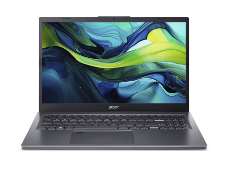 Ноутбук Acer Aspire 15 A15-51M 15.6" FHD IPS, Intel i7-13620H, 16GB, F1TB, UMA, Lin, сірий - фото 13