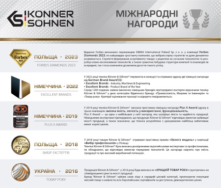 Портативна електростанція Konner&Sohnen KS 3000PS, 3000Вт, 3200Вт·год, LifePo4, 37кг - фото 11 Портативна електростанція Konner&Sohnen KS 3000PS, 3000Вт, 3200Вт·год, LifePo4, 37кг - фото 11