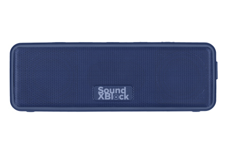 2E Акустична система SoundXBlock TWS, MP3, Wireless, Waterproof Blue - фото 1