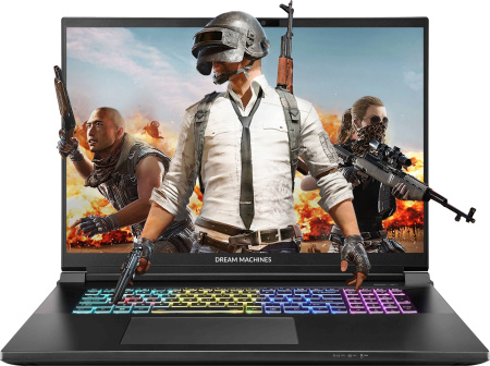 Dream Machines Ноутбук RX5080-18 18QHD+, Intel U9-275HX, 32GB, F2TB, NVD5080-16, DOS, чорний - фото 1