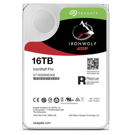 Жорсткий диск Seagate 16TB 3.5" 7200 256MB SATA IronWolf Pro - фото 5