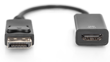 Digitus Адаптер DisplayPort > HDMI (M/F), Ultra HD, активний - фото 2
