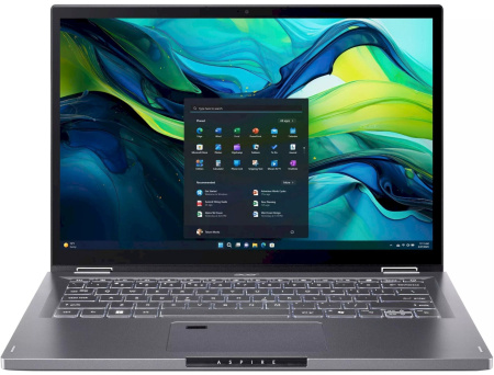 Acer Ноутбук Aspire Spin 14 ASP14-52MTN 14" WUXGA IPS Touch, Intel U5-115U, 16GB, F1TB, UMA, Win11, сірий - фото 1
