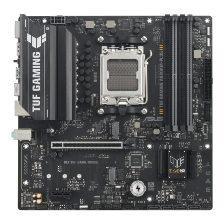 Материнcька плата ASUS TUF GAMING A620AM-PLUS sAM5 A620 4xDDR5 HDMI DP mATX - фото 1 Материнcька плата ASUS TUF GAMING A620AM-PLUS sAM5 A620 4xDDR5 HDMI DP mATX - фото 1