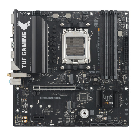 Материнcька плата ASUS TUF GAMING A620AM-PLUS WIFI sAM5 A620 4xDDR5 HDMI DP Wi-Fi BT mATX - фото 1 Материнcька плата ASUS TUF GAMING A620AM-PLUS WIFI sAM5 A620 4xDDR5 HDMI DP Wi-Fi BT mATX - фото 1