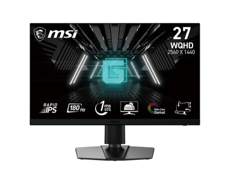 MSI Монітор 27" G272QPF-E2 2xHDMI, DP, Audio, IPS, 2560x1440, 180Hz, 1ms, sRGB 125%, FreeSync, Pivot - фото 1 MSI Монітор 27" G272QPF-E2 2xHDMI, DP, Audio, IPS, 2560x1440, 180Hz, 1ms, sRGB 125%, FreeSync, Pivot - фото 1