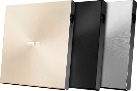 ASUS Привід оптичний портативний SDRW-08U9M-U DVD+-R/RW burner M-DISC USB2.0 Slim срібний Retail Box - фото 8