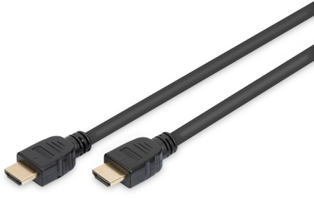 Digitus Кабель HDMI UHD 8K, w/Ethernet, type A M/M[Кабель HDMI (M/M) DIGITUS, 1м, 8K, Ultra High speed/Ethernet, чорний] - фото 1