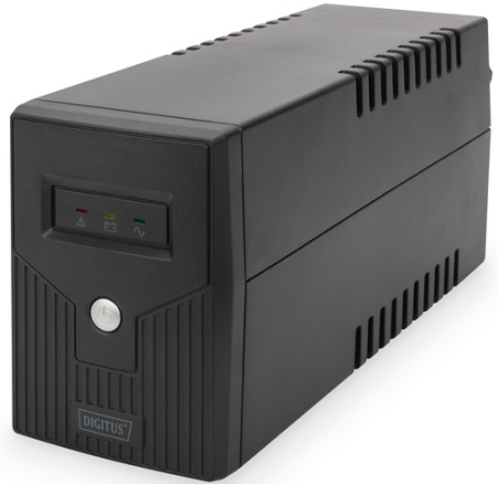 Digitus ДБЖ Line-Interactive, 600VA/360W, LED, 2xSchuko, RJ11, USB - фото 1