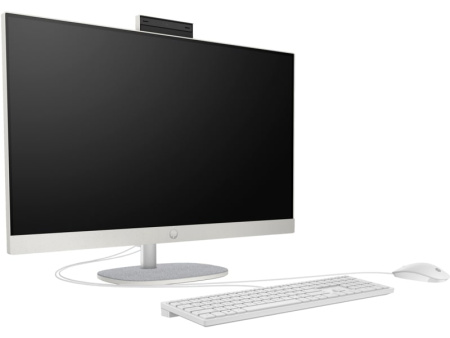 Комп'ютер персональний моноблок HP All-in-One 27" FHD IPS AG, Intel i5-1335U, 16GB, F512GB, UMA, WiFi, кл+м, DOS, білий - фото 2