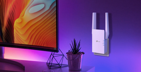 Розширювач покриття WiFi TP-LINK RE705X AX3000, 1хGE, MESH - фото 2
