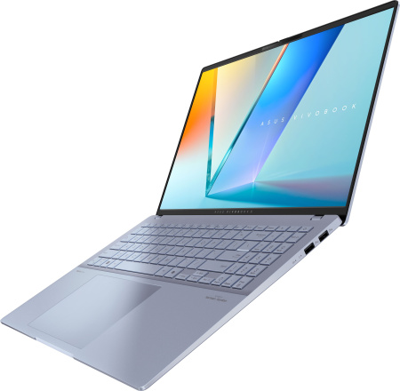 ASUS Ноутбук Vivobook S 16 S5606CA-RI142W 16" 3K OLED, Intel Ultra 7 255H, 32GB, F1TB, UMA, Win11, Блакитний - фото 3
