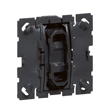 Вимикач 1-клавішний Legrand Celiane, 10АХ, 250V