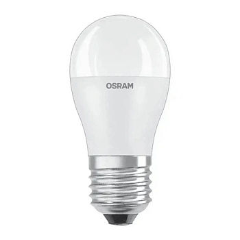 Лампа OSRAM LED E27 7.5Вт 4000К 800Лм Р75 VALUE