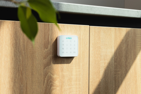 Бездротова сенсорна клавіатура U-Prox Keypad G1 White, 1 група, бездротовий, білий - фото 12