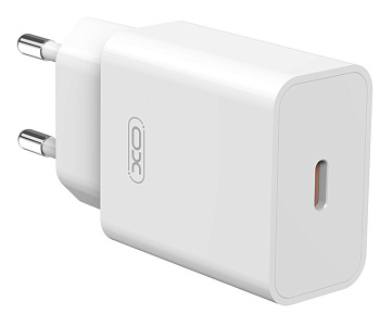 Мережевий зардний пристрій XO L126 - 20W PD Single port USB-C White