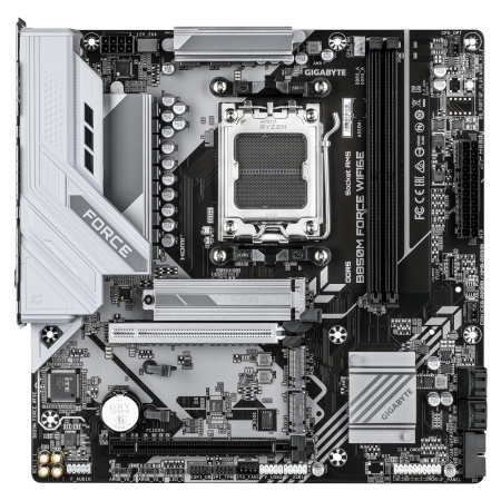 Материнська плата GIGABYTE  B850M FORCE WF6E sAM5 B850 2xDDR5 M.2 Wi-Fi BT HDMI DP mATX - фото 1