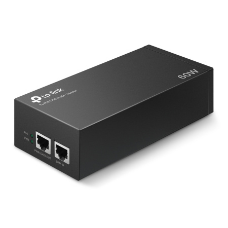 TP-Link Інжектор PoE POE170S 1xGE, 1xGE PoE, 60Вт - фото 1