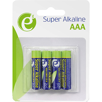 Батарейка EnerGenie Super Alkaline AAA/LR03 BL 4 шт (EG-BA-AAA4-01) Батарейка EnerGenie Super Alkaline AAA/LR03 BL 4 шт (EG-BA-AAA4-01)