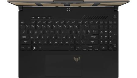 ASUS Ноутбук TUF A16 FA617NSR-N4127 16" QHD+ IPS, AMD R7-7435HS, 16GB, F512GB, AMD7600S-8, NoOS, Бежевий - фото 9