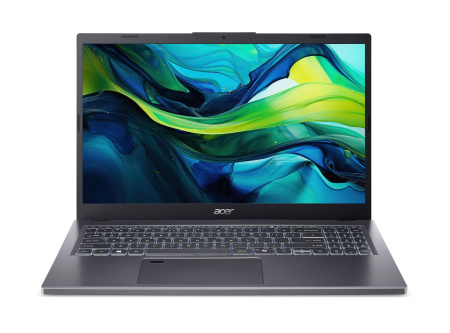Ноутбук Acer Aspire 15 A15-51M 15.6" FHD IPS, Intel i7-13620H, 16GB, F1TB, UMA, Lin, сірий - фото 12