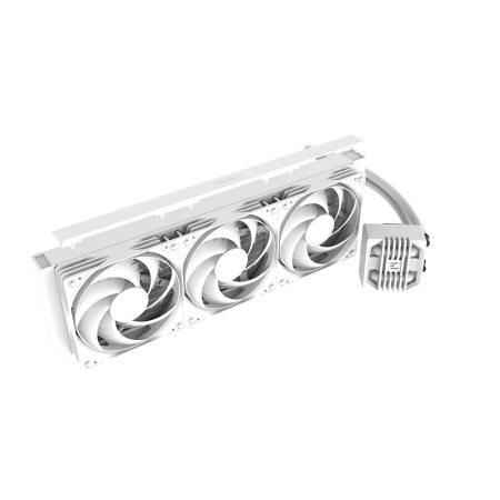 Система рідинного оxолодження  Zalman Alpha 2SE A36 ARGB, LGA1851, 1700, 1200, 115x, AM5, AM4, TDP 350W, білий - фото 2