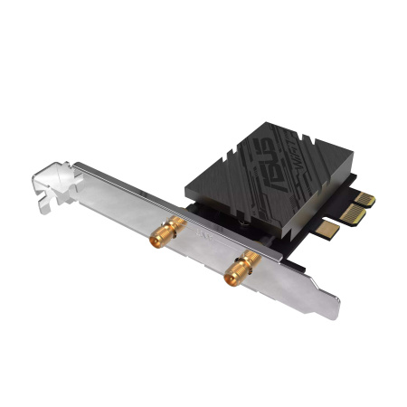 Адаптер WiFi ASUS PCE-BE92BT BE9400, PCI-Express x1, BT5.4 - фото 4
