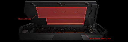 ASUS Портативний корпус для SSD ROG STRIX ARION ESD-S1C/BLK/G/AS PCIe NVMe M.2 2230/2242/2260/2280 USB Type-C 3.2 Gen 2x1 - фото 12