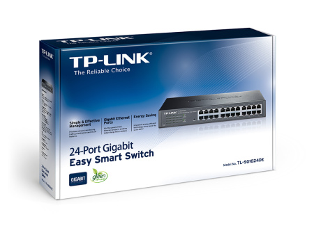 TP-Link Комутатор TL-SG1024DE 24xGE, WebSmart - фото 3