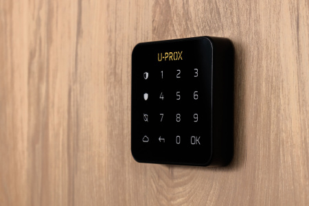 Бездротова сенсорна клавіатура U-Prox Keypad G1 Black, 1 група, бездротовий, чорний - фото 25