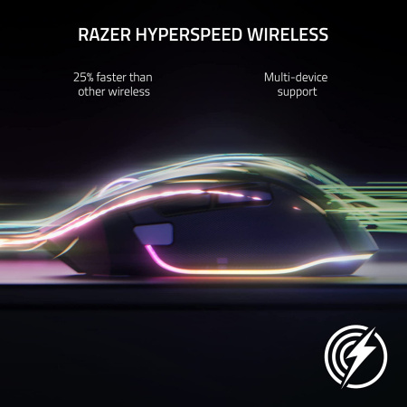 Миша Razer Basilisk V3 Pro, RGB, USB-A/WL/BT, білий - фото 8 Миша Razer Basilisk V3 Pro, RGB, USB-A/WL/BT, білий - фото 8