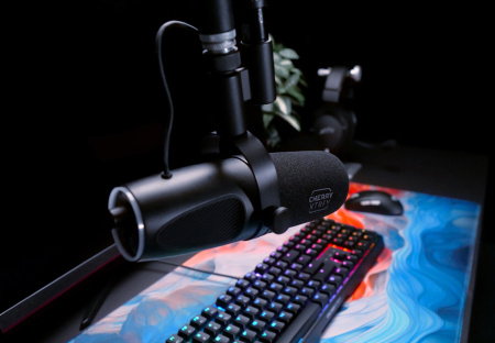 Мікрофон геймінговий CHERRY XTRFY NGALE X, Cardioid, USB-A, 2м, RGB, чорний - фото 6