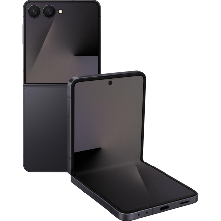 Смартфон Samsung Galaxy Flip 7 5G (F766) 6.9"/4.1"12/256ГБ, 1SIM, 4300мА•год, чорний глибокий - фото 1