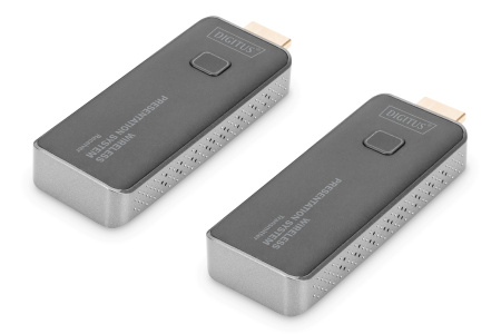 Digitus Система для презентацій Click & Present Mini - Wireless Collaboration System HDMI, 1xTX, 1xRX - фото 2