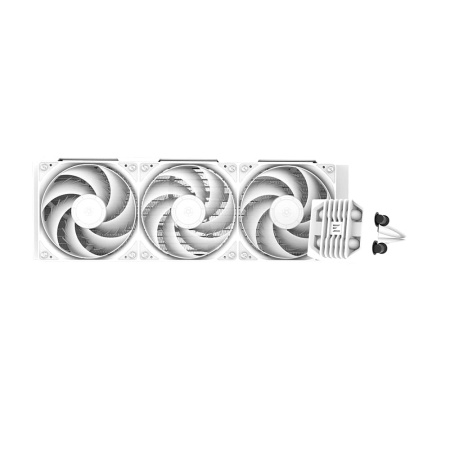 Система рідинного оxолодження  Zalman Alpha 2SE A36 ARGB, LGA1851, 1700, 1200, 115x, AM5, AM4, TDP 350W, білий - фото 3