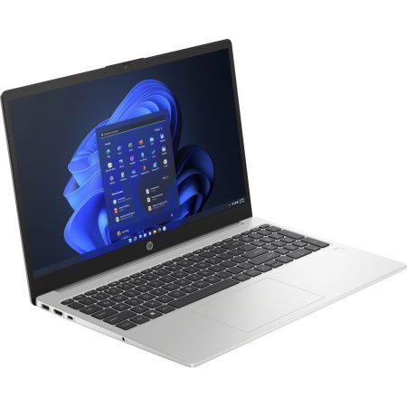 HP Ноутбук 250-G10 15.6" FHD AG, Intel i7-1360P, 16GB, F512GB, UMA, DOS, сріблястий - фото 2