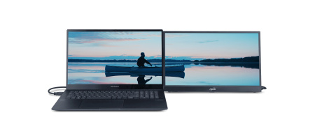 Монітор портативний Asus 16" ZenScreen MB16QHG HDMI, 2xUSB-C, Audio, IPS, 2560x1600, 16:10, 120Hz, DCI-P3 100%, HDR400, Cover - фото 5