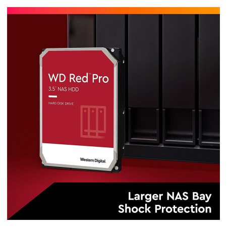 Жорсткий диск WD 16TB 3.5" 7200 512MB SATA Red Pro NAS - фото 2