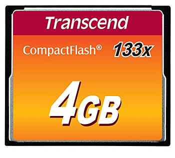Карта пам'яті Transcend CF   4GB 133X
