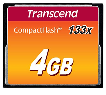 Карта пам'яті Transcend CF   4GB 133X - фото 1