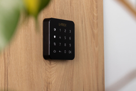 Бездротова сенсорна клавіатура U-Prox Keypad G1 Black, 1 група, бездротовий, чорний - фото 16